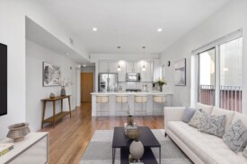 cambridge condo living room